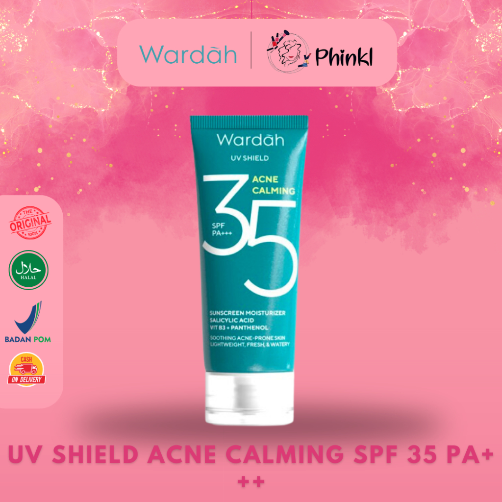 Jual Phinkl Wardah Uv Shield Acne Calming Spf L Spf