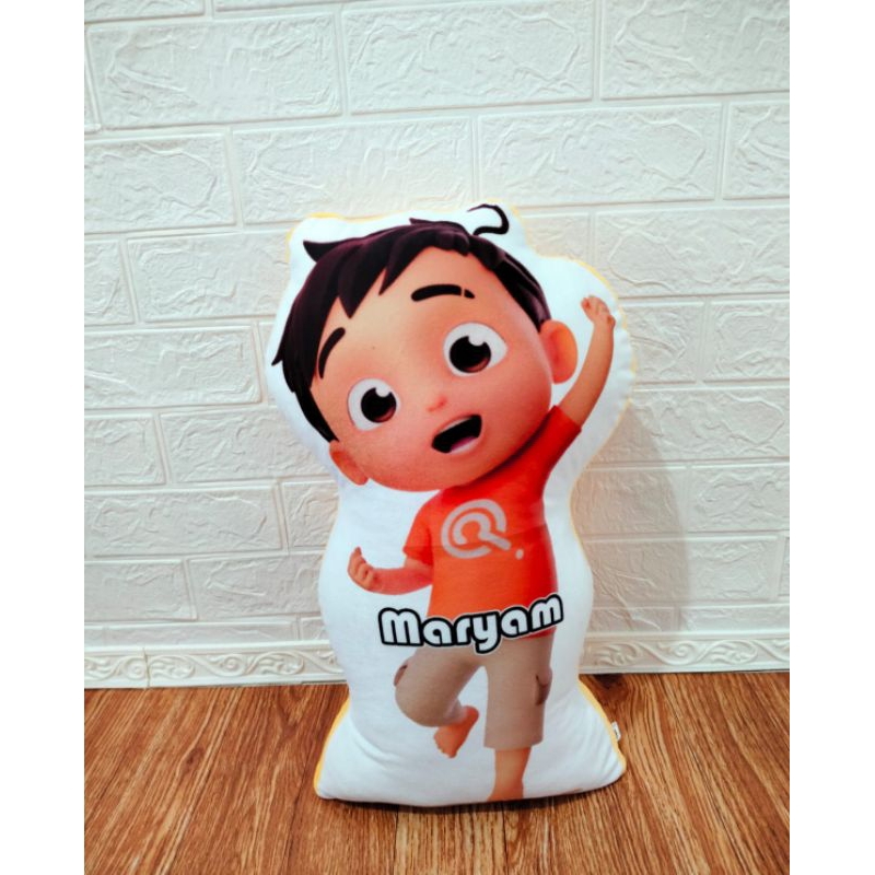 Jual BONEKA PRINTING RIKO THE SERIES CUSTOM NAMA/BANTAL KARAKTER RIKO ...