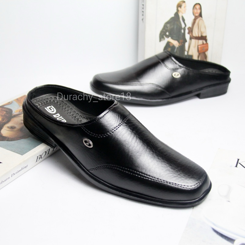 Jual DURACHY Sepatu Pantofel Pria Bustong Slip On Formal Casual Kulit ...