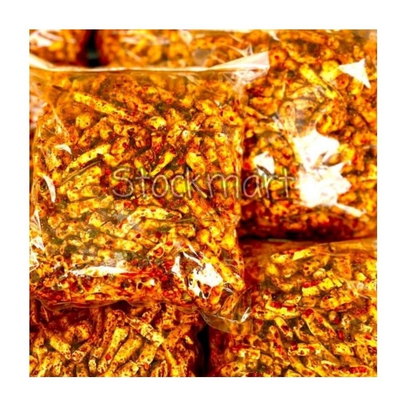 Jual [FLASH SALE] Basreng Daun jeruk 1kg || Basreng pedas daun jeruk ...
