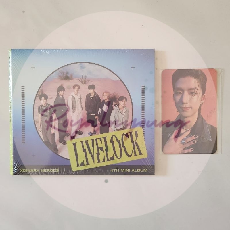 Jual Xdinary Heroes 4th Mini Album Livelock Digipack Ver × YES24 Junhan ...