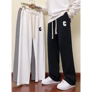 Disai - Celana Pria Celana Baggy Cowok Gombrong Olahraga Versi Longgar Unisex Joggers Casual Pants