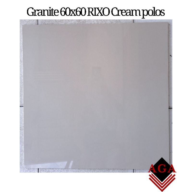 Jual GRANITE 60X60 CREAM POLOS KILAP | Shopee Indonesia