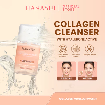 Hanasui Collagen Micellar Cleansing Water Triple Action 100Ml