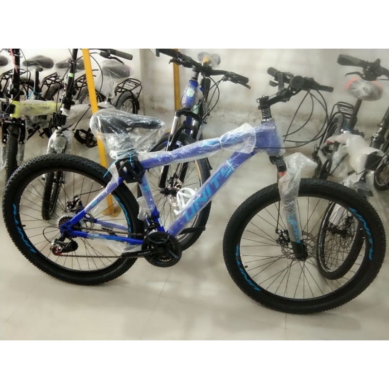 Jual Sepeda Gunung / Sepeda MTB 26 inch UNITY ( VELG TINGGI ) ( BIRU ...