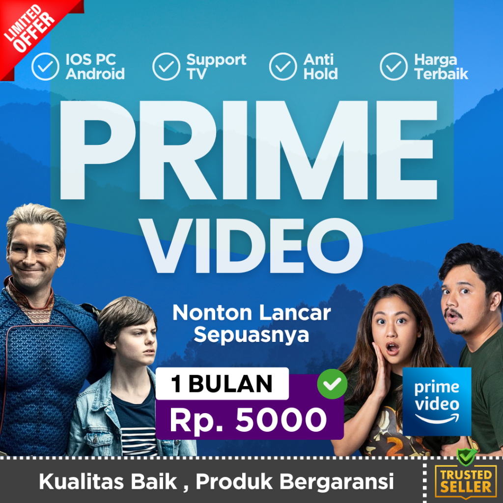 Jual PREMIUM PRIME VIDEO 4K UHDD FULL GARANSI | Shopee Indonesia