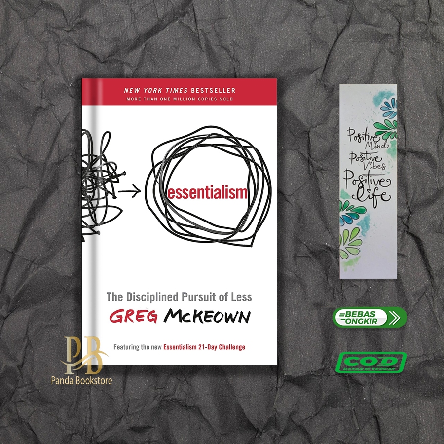 Jual Essentialism: The Disciplined Pursuit of Less by Greg Mckeown ...