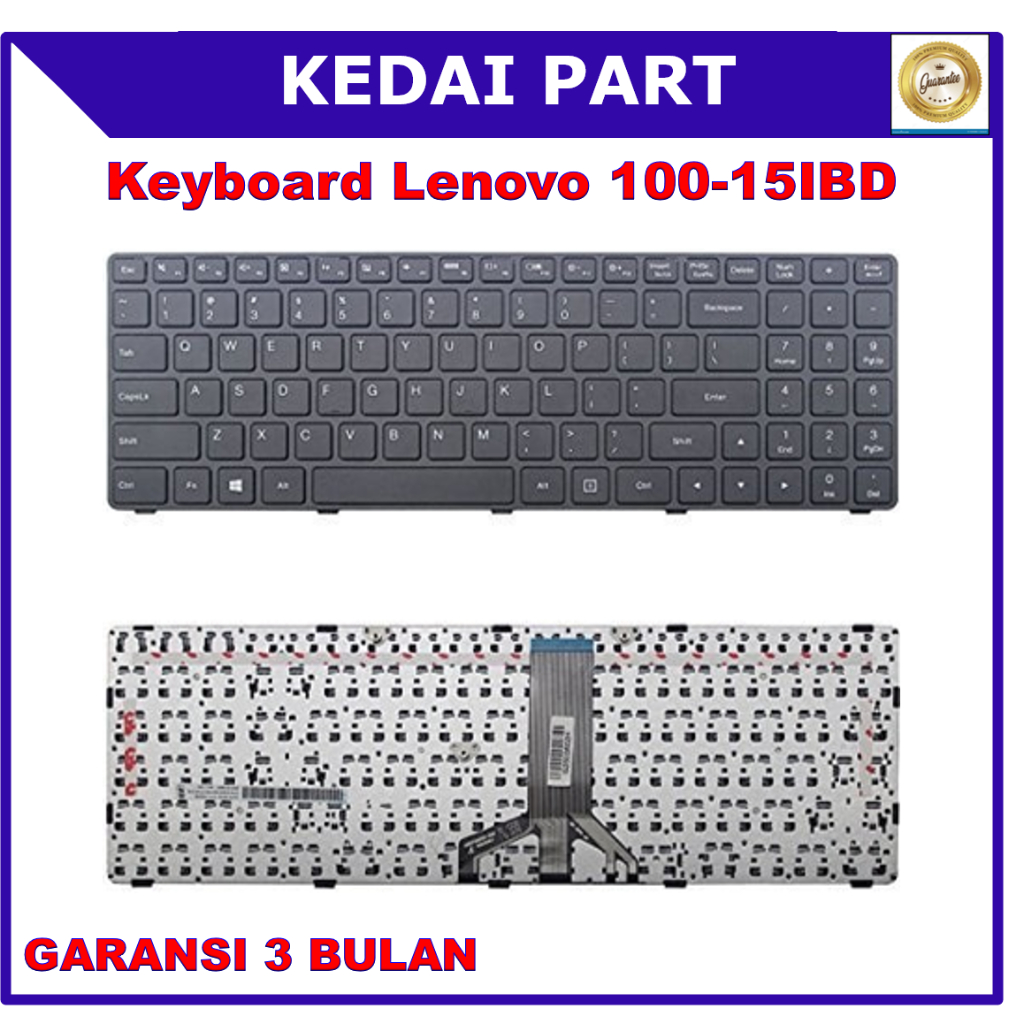 Jual Keyboard Lenovo Ideapad 100-15IBD 100-15 IBD 100 15IBD B50-50 ...