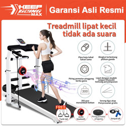 Keep Going Max - Treadmill manual multifungsi peralatan kebugaran / 8 in 1 Olahr