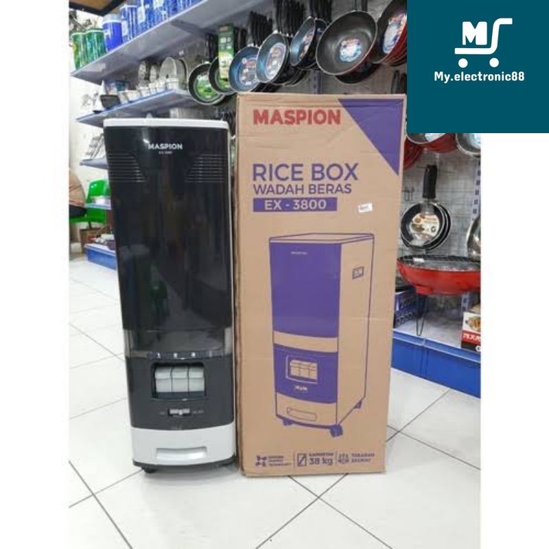 Jual Tempat Nasi | Rice Box MASPION 38Kg / EX 3800 | Shopee Indonesia