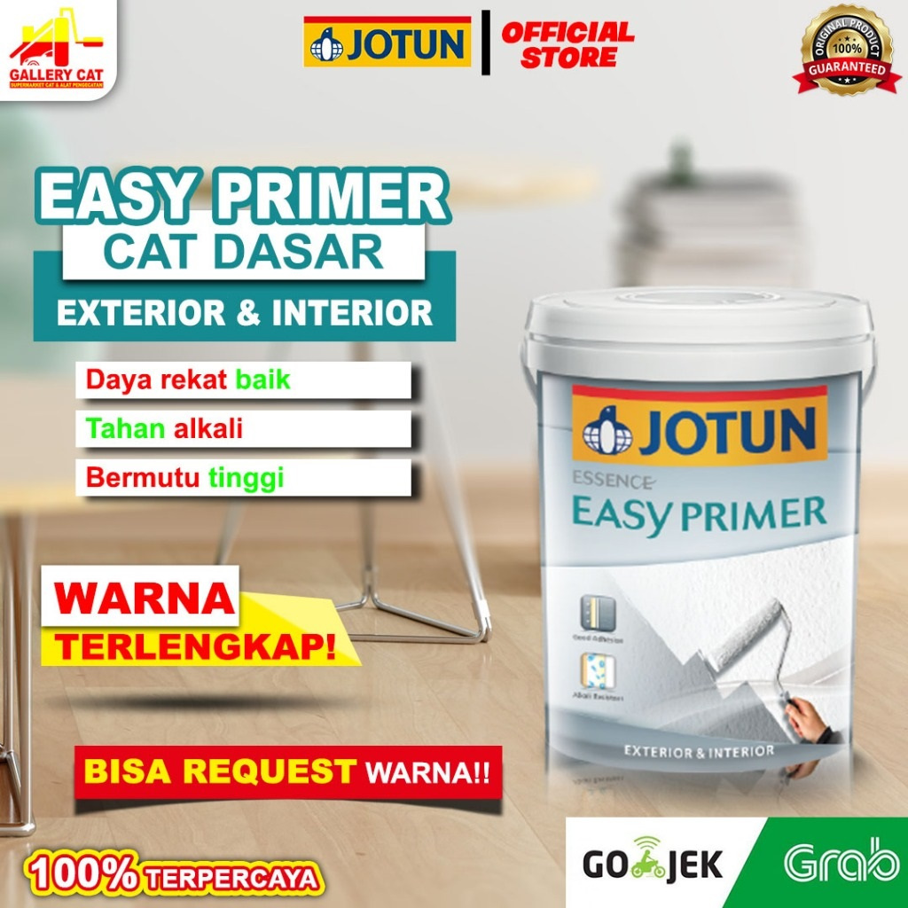 Jual Cat Dasar Tembok Interior And Exterior Jotun Essence Easy Primer 18l Shopee Indonesia 6433