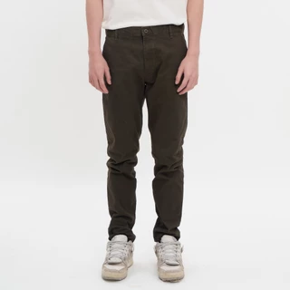 M231 Celana Panjang Pria Chino Pants Slim Fit Stretch Abu Stone C1094