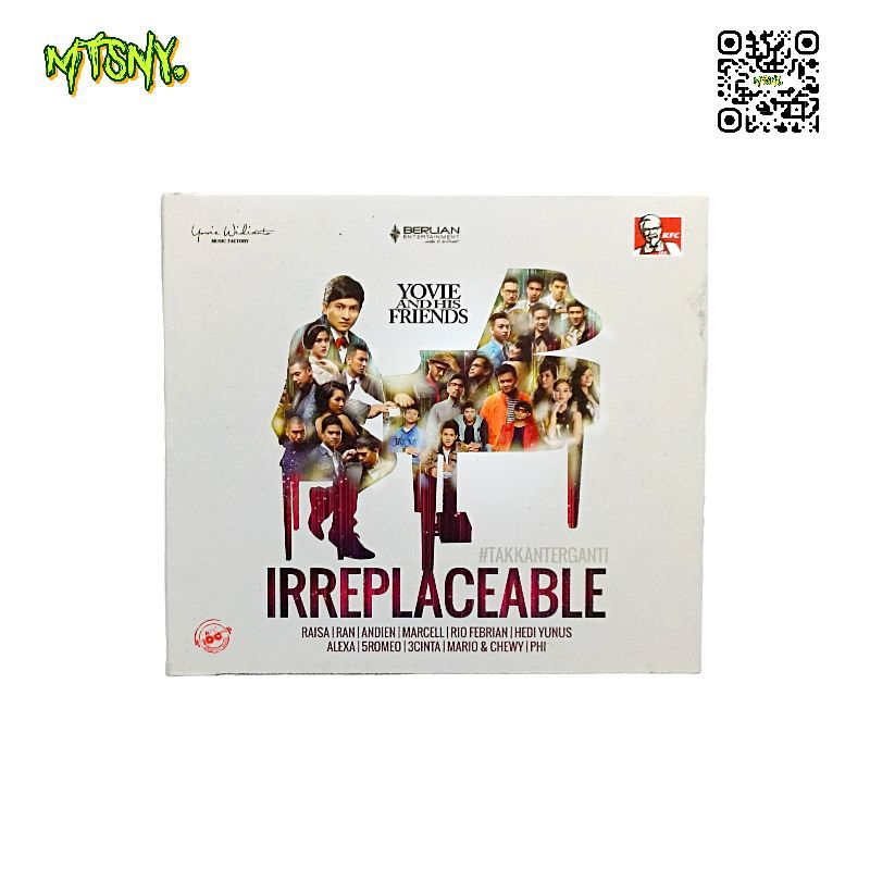 Jual CD Musik Band Pop Yovie and His Friends Album Irreplaceable KFC ...