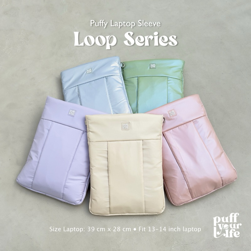 Jual PUFF YOUR LIFE - LOOP SERIES Puffy Laptop Sleeve (13-14 inch ...