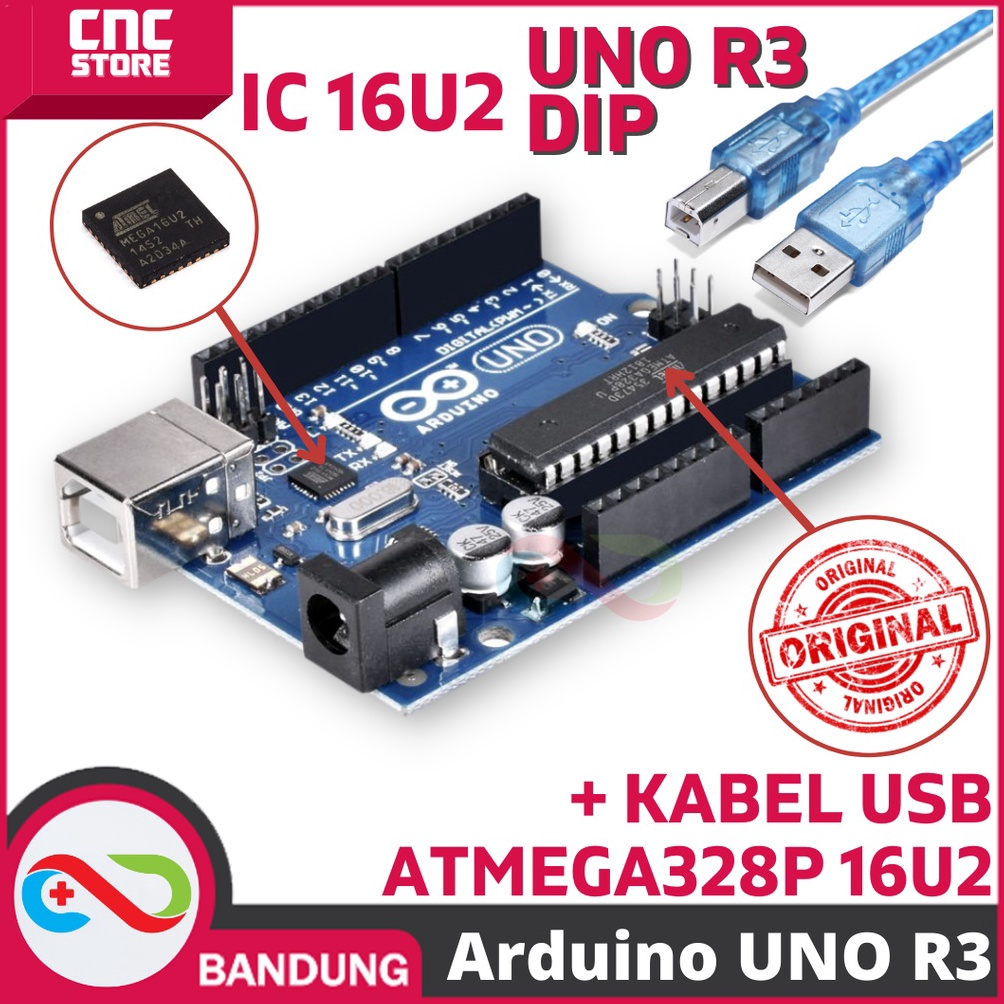 Jual KODE U47Z UNO R3 DIP ATMEGA328P ATMEGA 16U2 COMPATIBLE BOARD PLUS ...