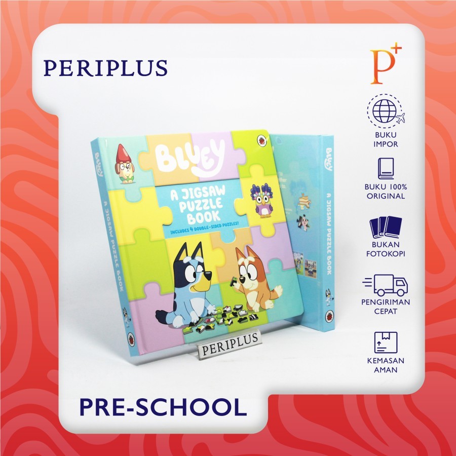 Bluey: A Jigsaw Puzzle Book