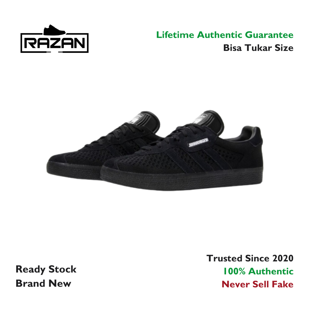 Jual Adidas Gazelle Super Neighborhood Triple Black 100 Authentic Original Shopee Indonesia