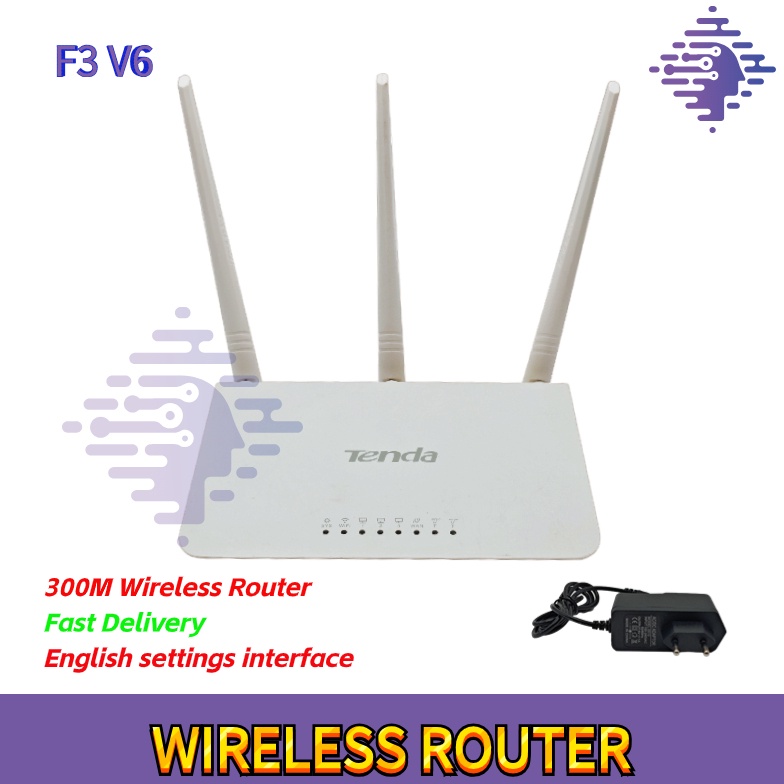Jual KODE G64Y ROUTER BEKAS TENDA F3V6 SUPPORT REPEATERSTATICREMOTE ...