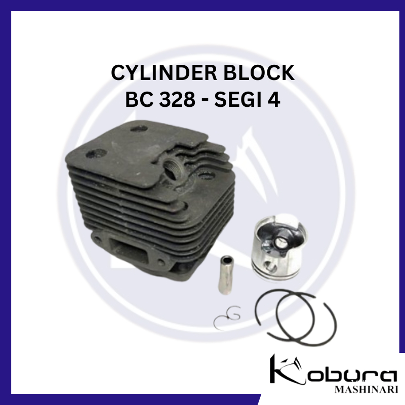 Jual Cylinder Block Blok Assy Petak Mesin Potong Rumput 2 TAK BC 328 ...