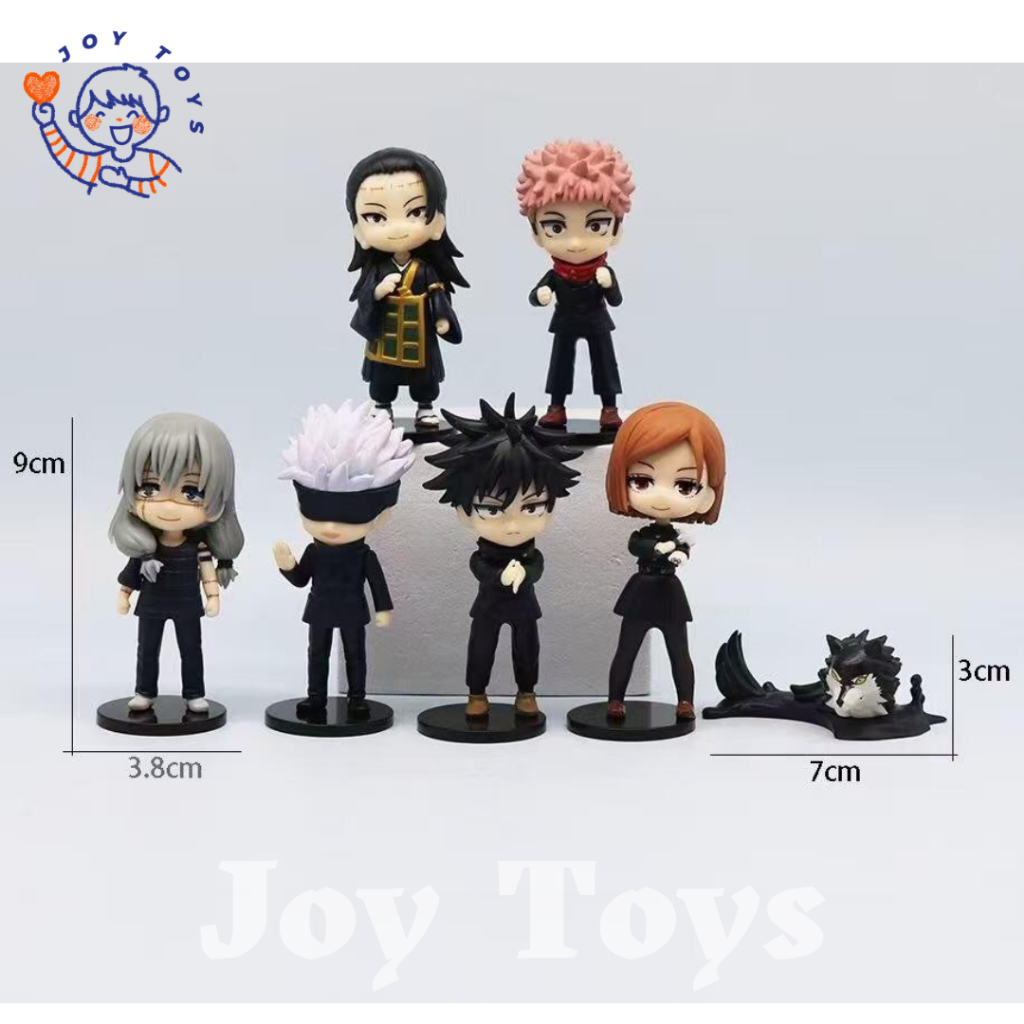 Jual JUJUTSU KAISEN SHADOW CHIBI 7 PCS FIGURE 160 | Shopee Indonesia