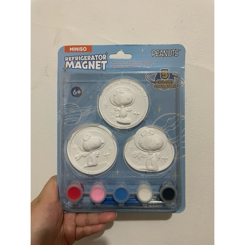 Jual Miniso Snoopy Coloring Refrigerator Magnet | Shopee Indonesia