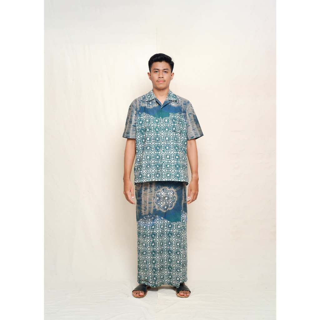 Jual [Koleksi Titik Tumbuh] Kemeja Engkok Tritik Jawa - Motif Tritik ...