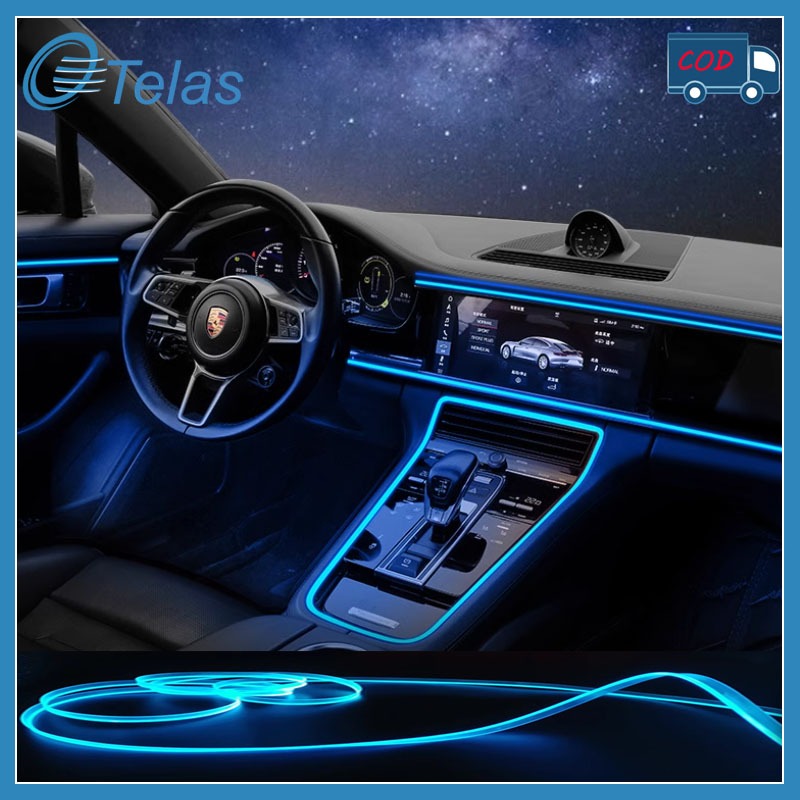 Jual 5m Lampu LED strip neon interior mobil Lampu Strip Neon Led ...