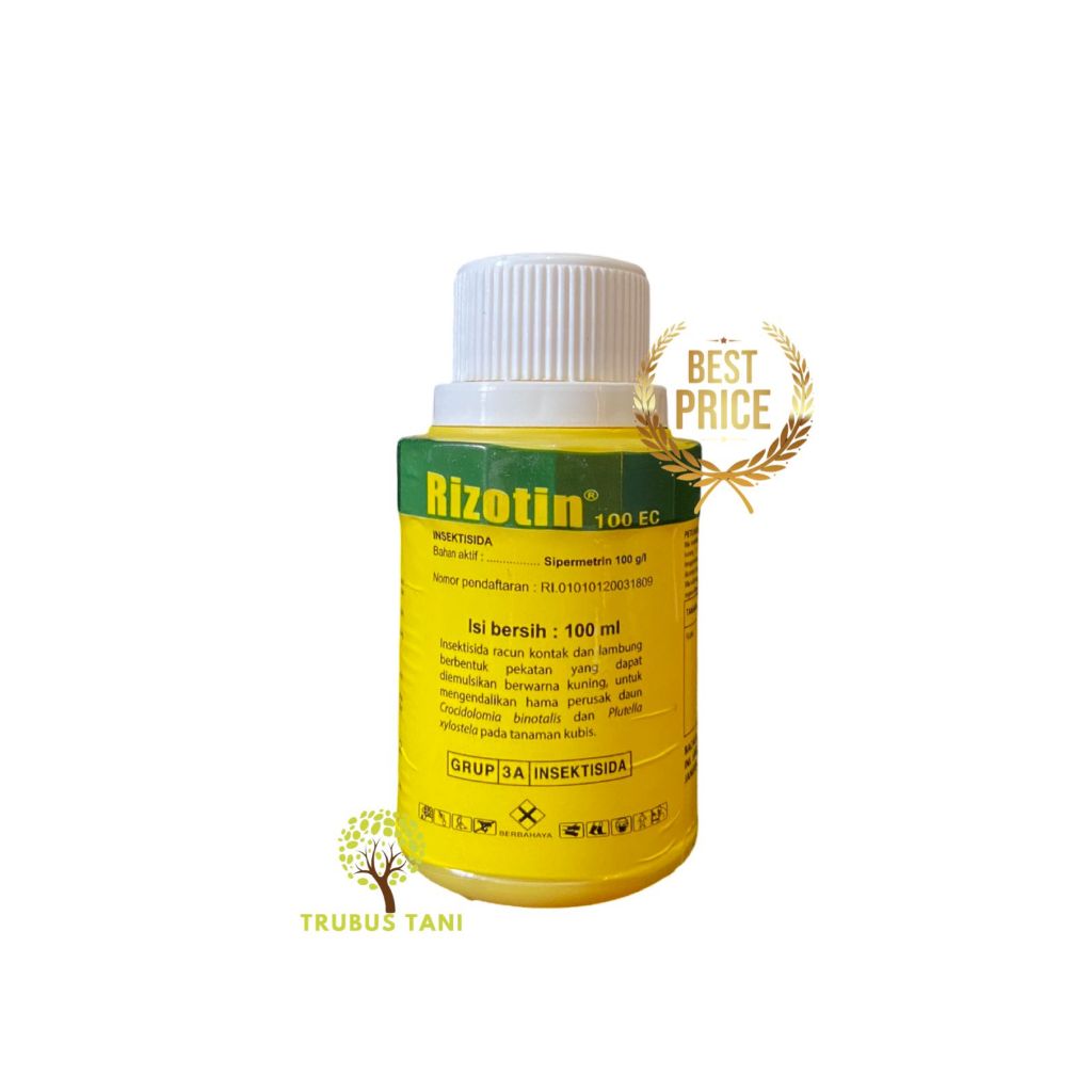 Jual Insektisida Rizotin 100EC 100ml | Shopee Indonesia