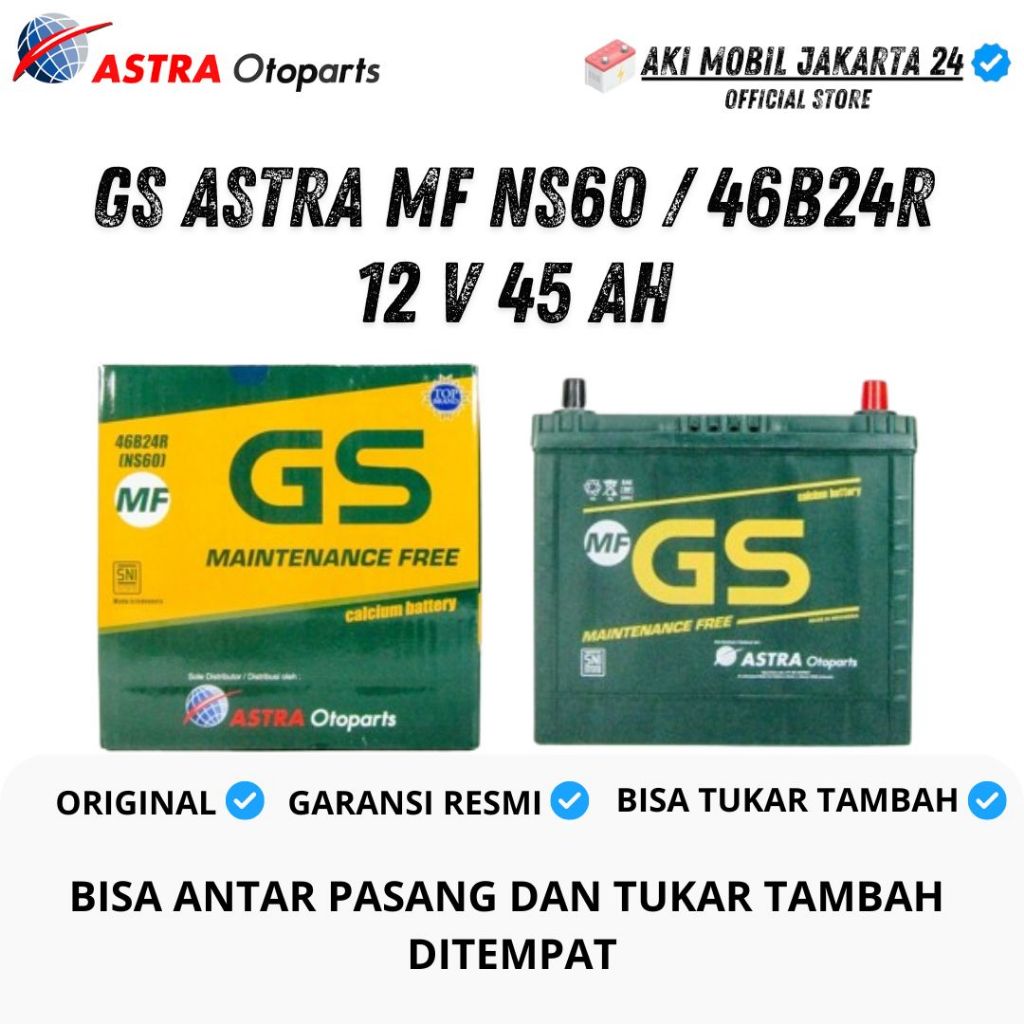 Aki GS Astra Kering Avanza Calcium: Performa Handal untuk Kendaraan Kesayangan Anda