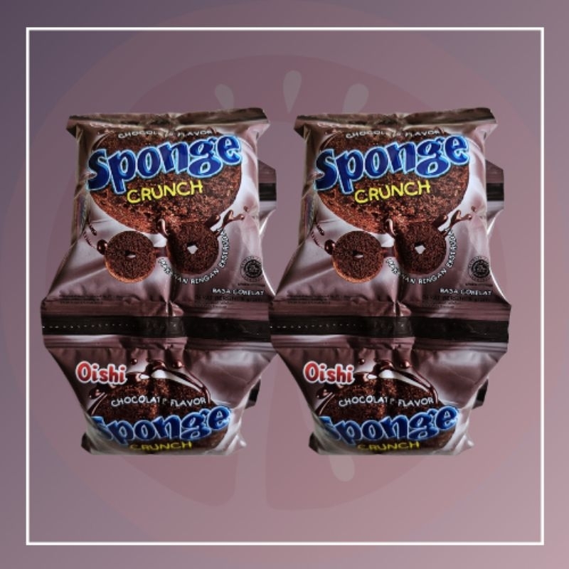 Jual Oishi Sponge Chocolate Renteng 9gr x 10 | Shopee Indonesia