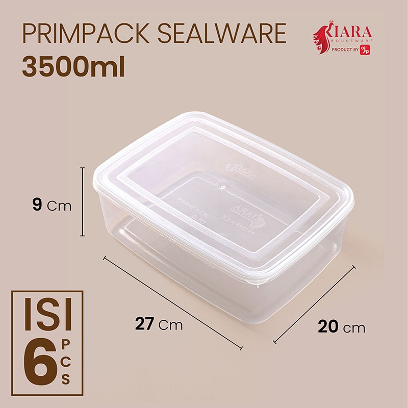 Jual Kotak makan / Container / Sealware PRIMPACK 3500 ML CJP isi 1 ...
