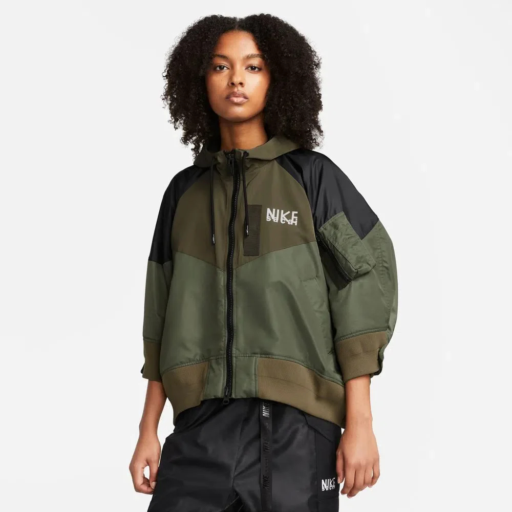 Jual JAKET WOMENS NIKE X SACAI AS W NRG SACAI FULL ZIP HD