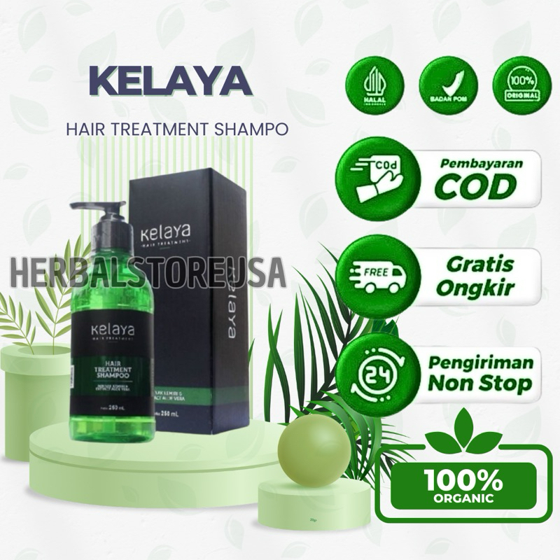 Jual Shampoo Kelaya Hair Treatment Shampoo Kelaya Vitamin Rambut Sehat And Anti Rontok Shopee 