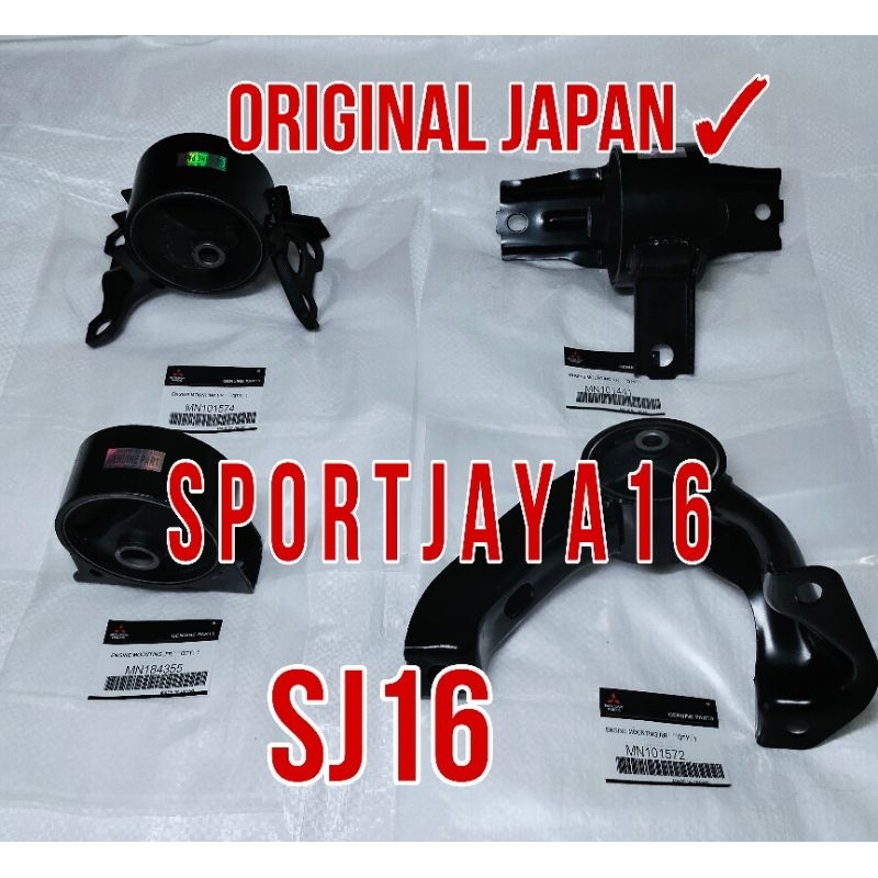 Jual ENGINE MOUNTING MONTING SET OUTLANDER SPORT - LANCER EX ORI JAPAN ...