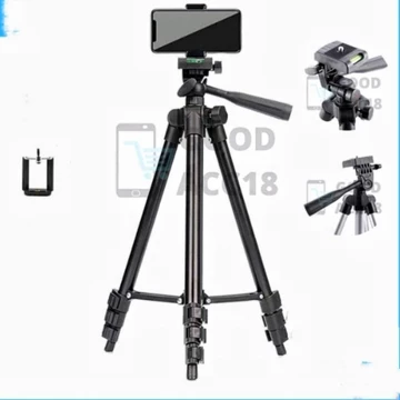 Tripod 3120 Black Untuk Camera Dan Hp Free Holder U Tripod Camera Dlsr