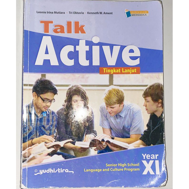 Jual Talk Active Buku Paket Bahasa Inggris Tingkat Lanjut Kurikulum ...
