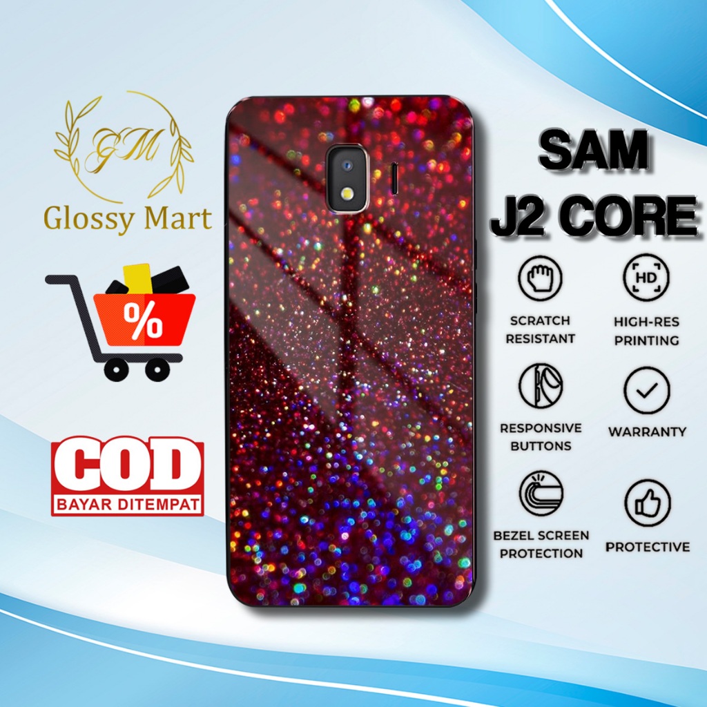Jual Case Sam J2 Core Terbaru - Casing Sam J2 Core - Motif Gliter ...