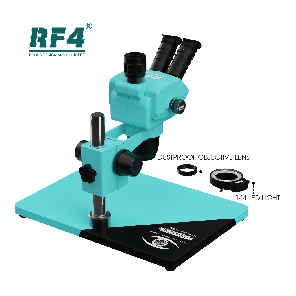 Jual RF4 RF6565Pro 2023 6.5-65X Synchronous Zoom Trinocular Stereo ...