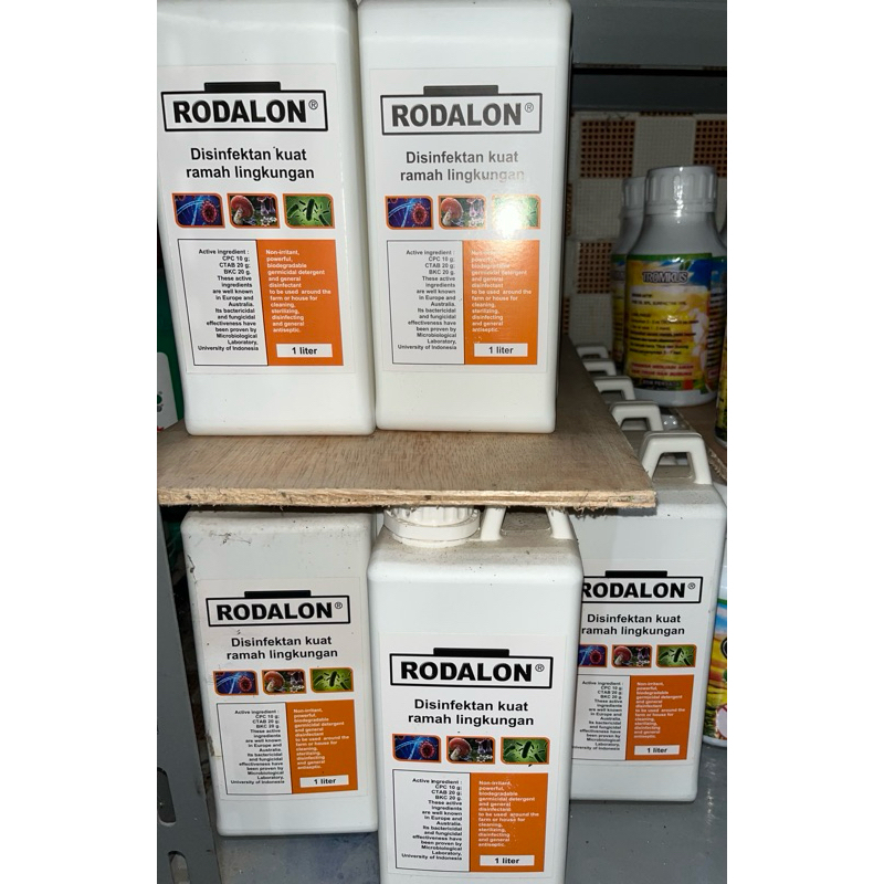 Jual rodalon 1 Liter Disinfectan kuat, antiseptik dan anti fungi ramah ...