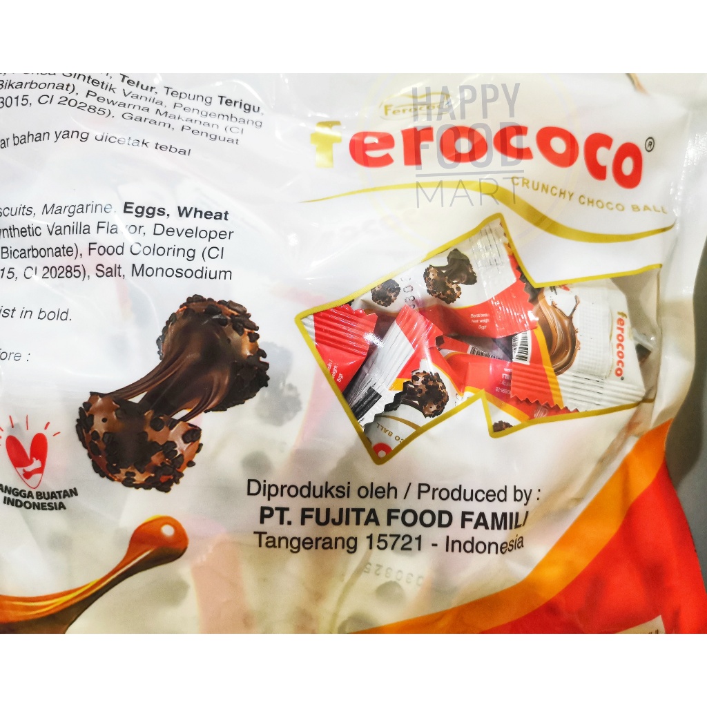 Jual [HALAL] FEROCOCO 320 GRAM/CRUNCHY CHOCO BALL/COKLAT BALUT OREO ...