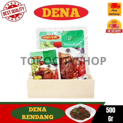 Jual Rendang Siap Makan / Dena Rendang Sapi / Rendang Padang | Shopee ...