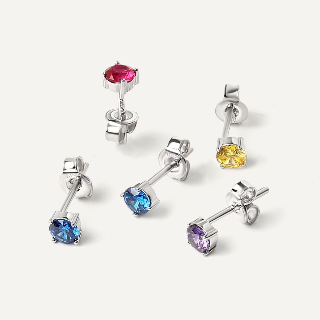 Jual Aurum Lab Anting Emas 9K - Vidia Birthstone | Shopee Indonesia