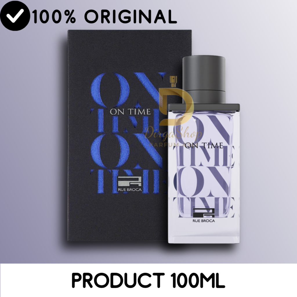Jual Afnan Rue Broca On Time EDP For Men | Shopee Indonesia