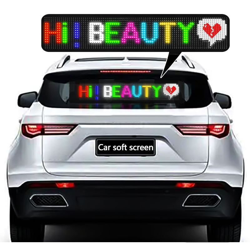 Jual Bluetooth Ios Android Wifi Running LED Strip Mobil Moving LAMPU ...