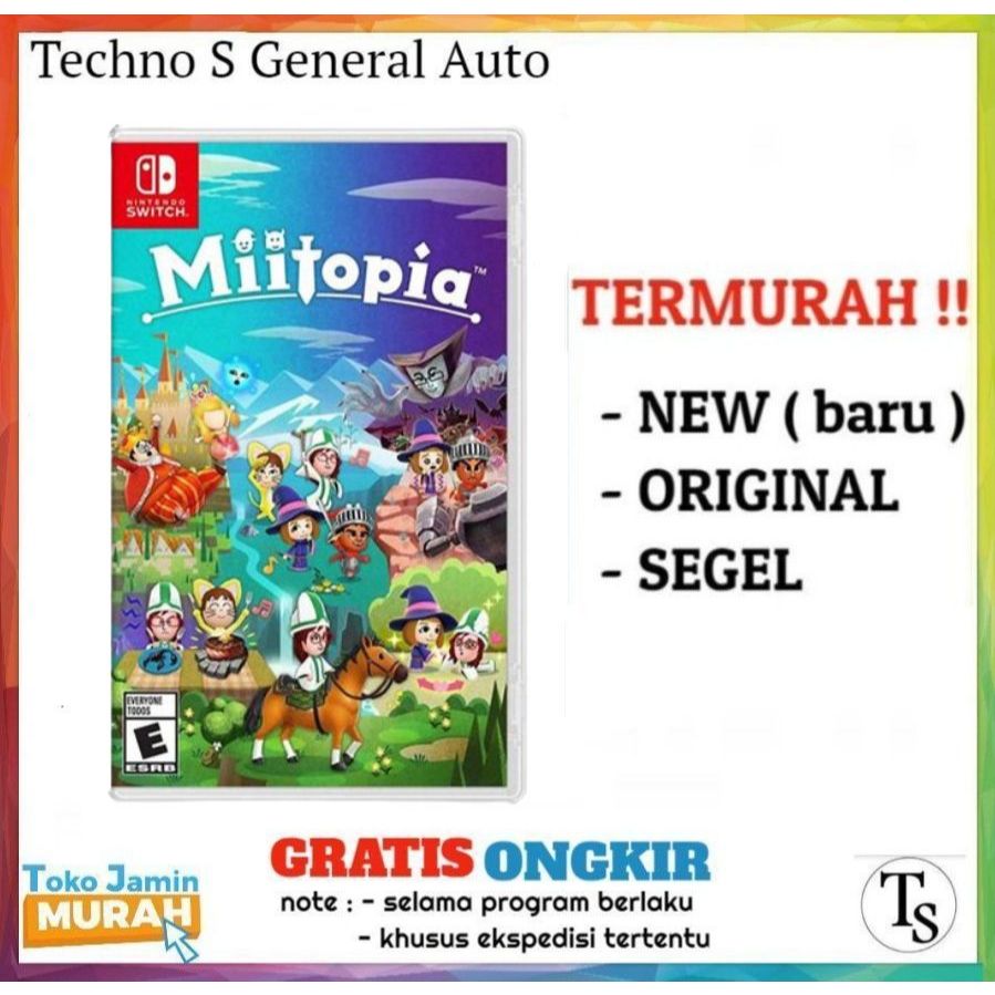 Jual Nintendo Switch Miitopia Kaset CD Nintendo Game Shopee