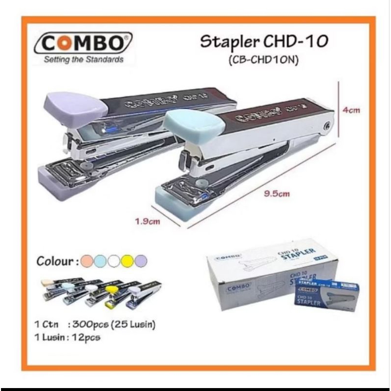 Jual Staples HD-10 / alat Staples / Staples HD-10 combo | Shopee Indonesia
