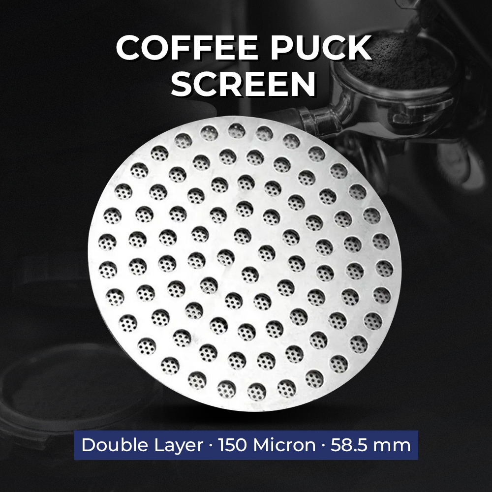 Puck Screen 51 mm, 2 filtri per caffè da 1 mm/1,7 mm di spessore