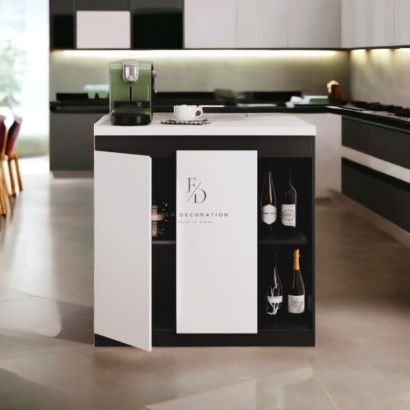 Kitchen Set Bawah Minimalis 2 Pintu Lemari Dapur Rak Bawah Dapur Tipe 062