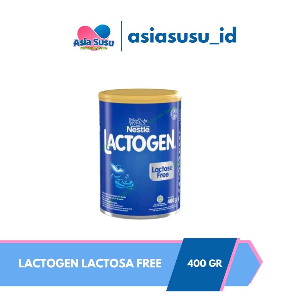 Jual LACTOGEN LACTOSE FREE 400 GR Susu Formula Bebas Lactosa Khusus ...