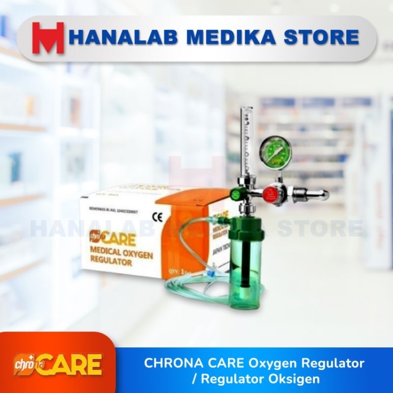 Jual CHRONA CARE Oxygen Regulator / Regulator Oksigen | Shopee Indonesia